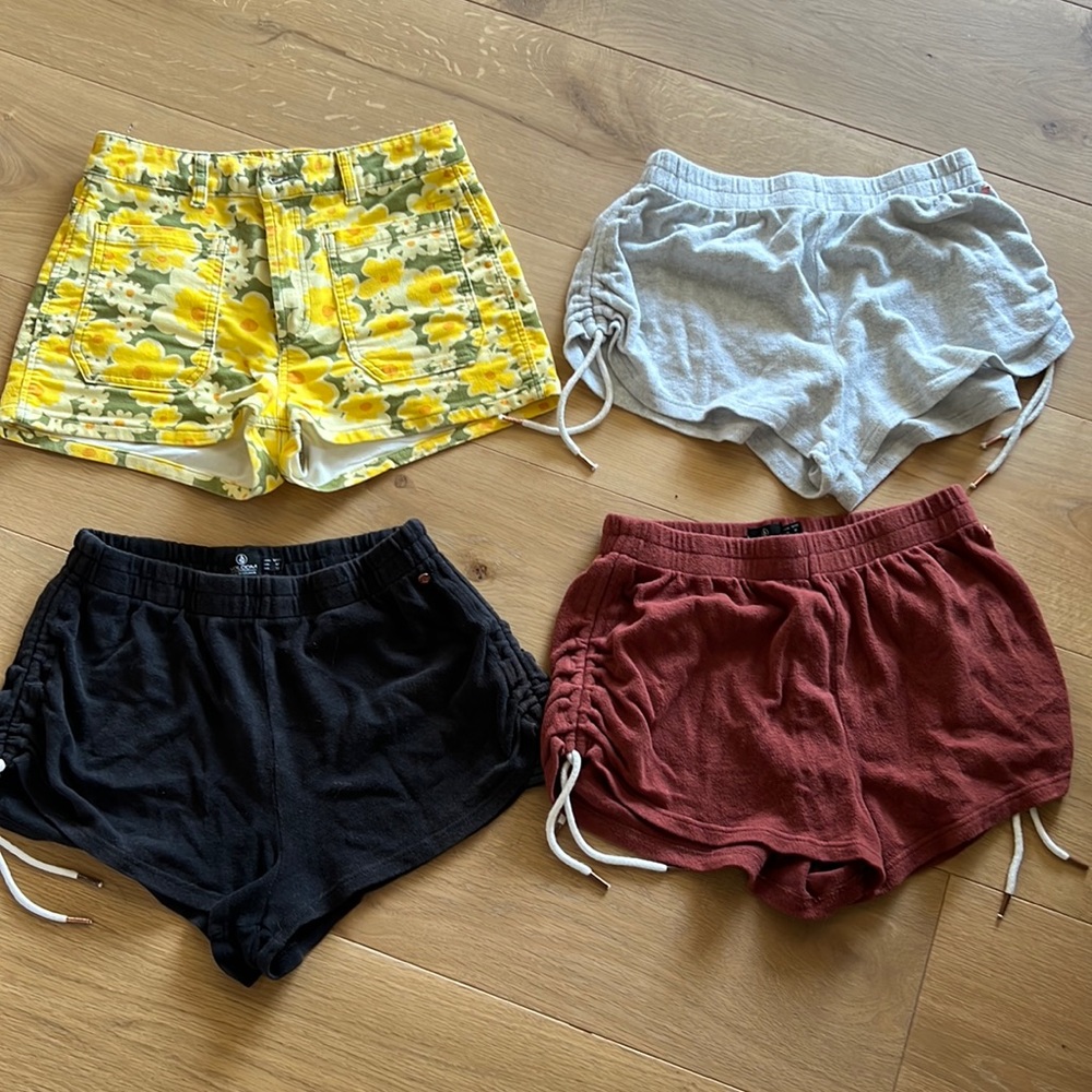 RVCA and Volcom Shorts Bundle